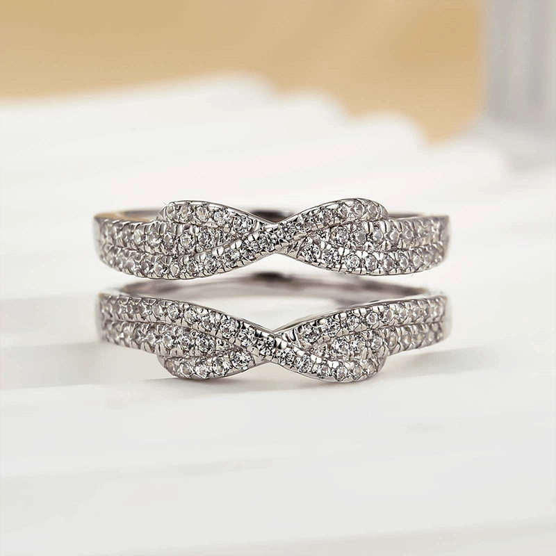 Polished Lines Louily Special Round Cut Jacket Wedding Band