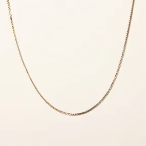 Yellow Gold S Link Chain | 20" | Sparkling Craftwork Ornate Design