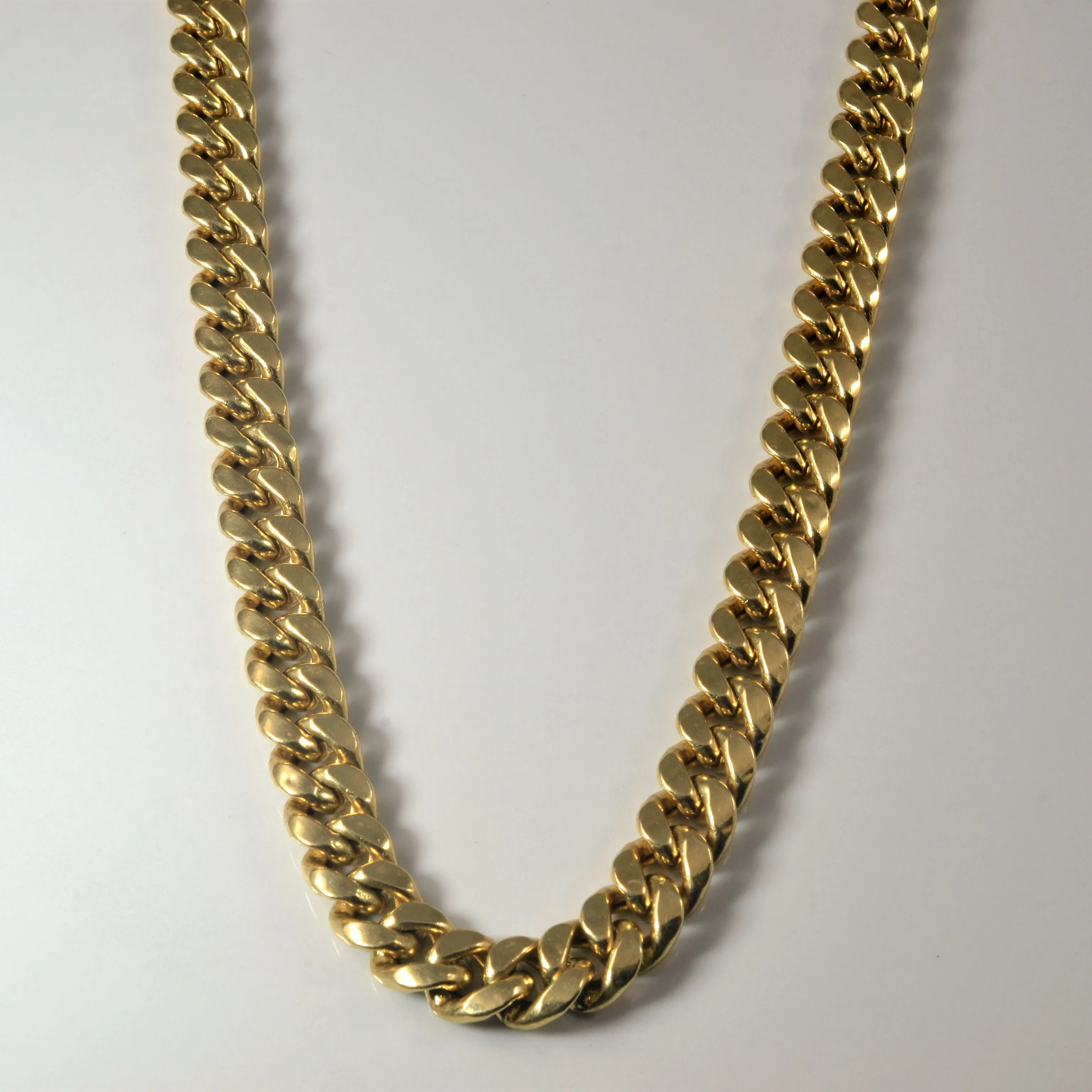Charming Jewelry Design Fall Mood 14k Yellow Gold Curb Chain | 26" |
