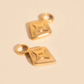 Durable Option Gorgeous Option Mariner Star Huggie Hoop Charms