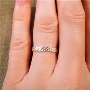 Timeless Simplicity Sturdy Item MILLED BAND