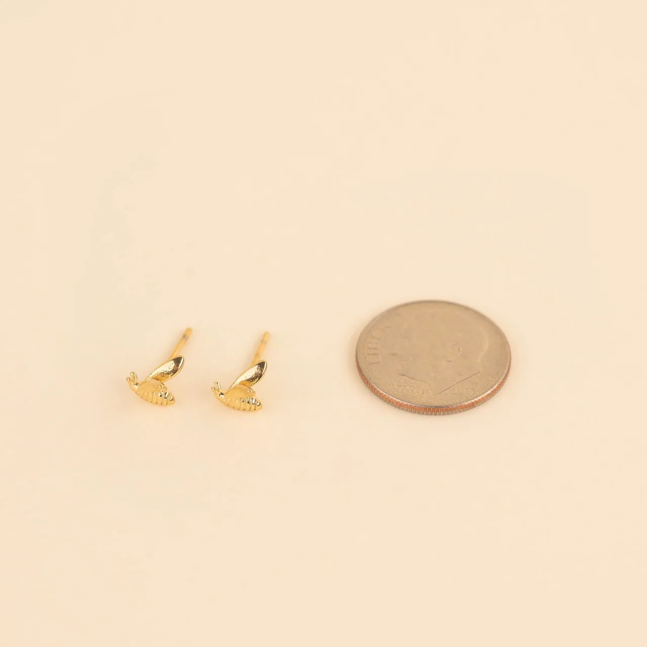 Pretty Element Mini Bug Stud Earrings