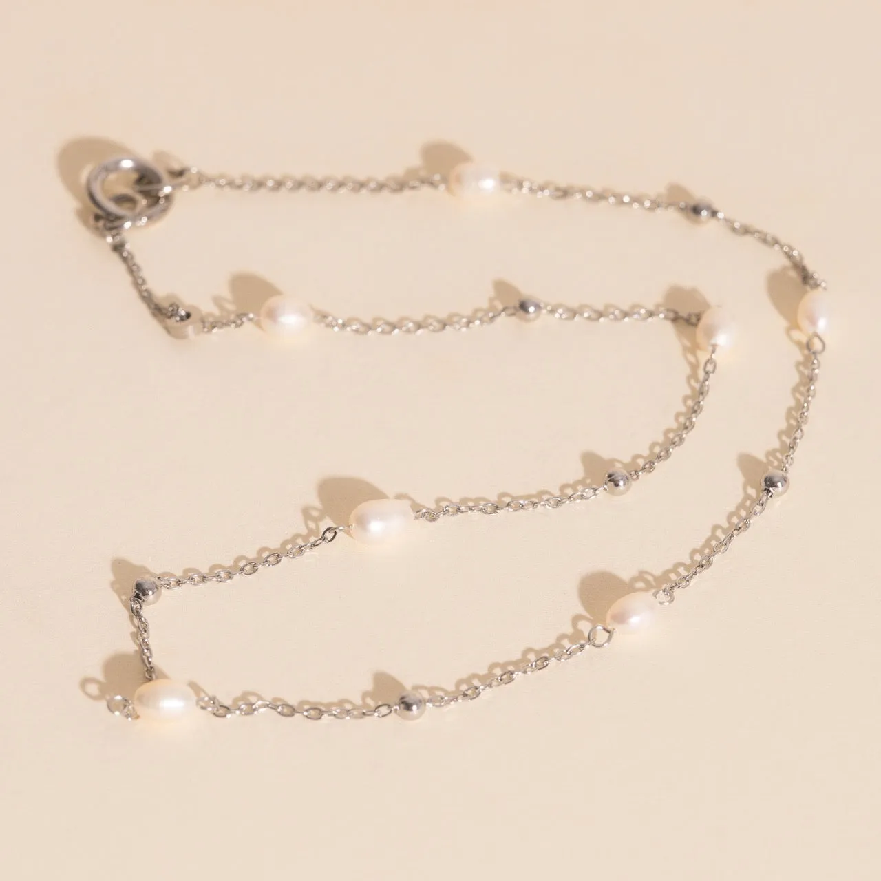 Mini Pearl Chain Necklace (18") Urban Outfit Premium Gift