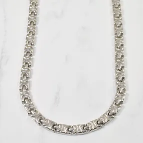 Evening Collection 14k White Gold Fancy Chain | 17" |