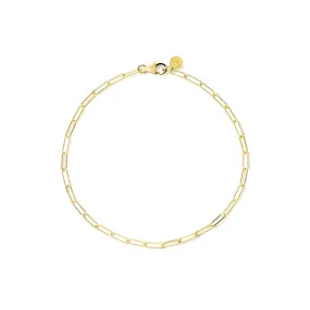 Exquisite detail Minimalist Paperclip Chain Bracelet