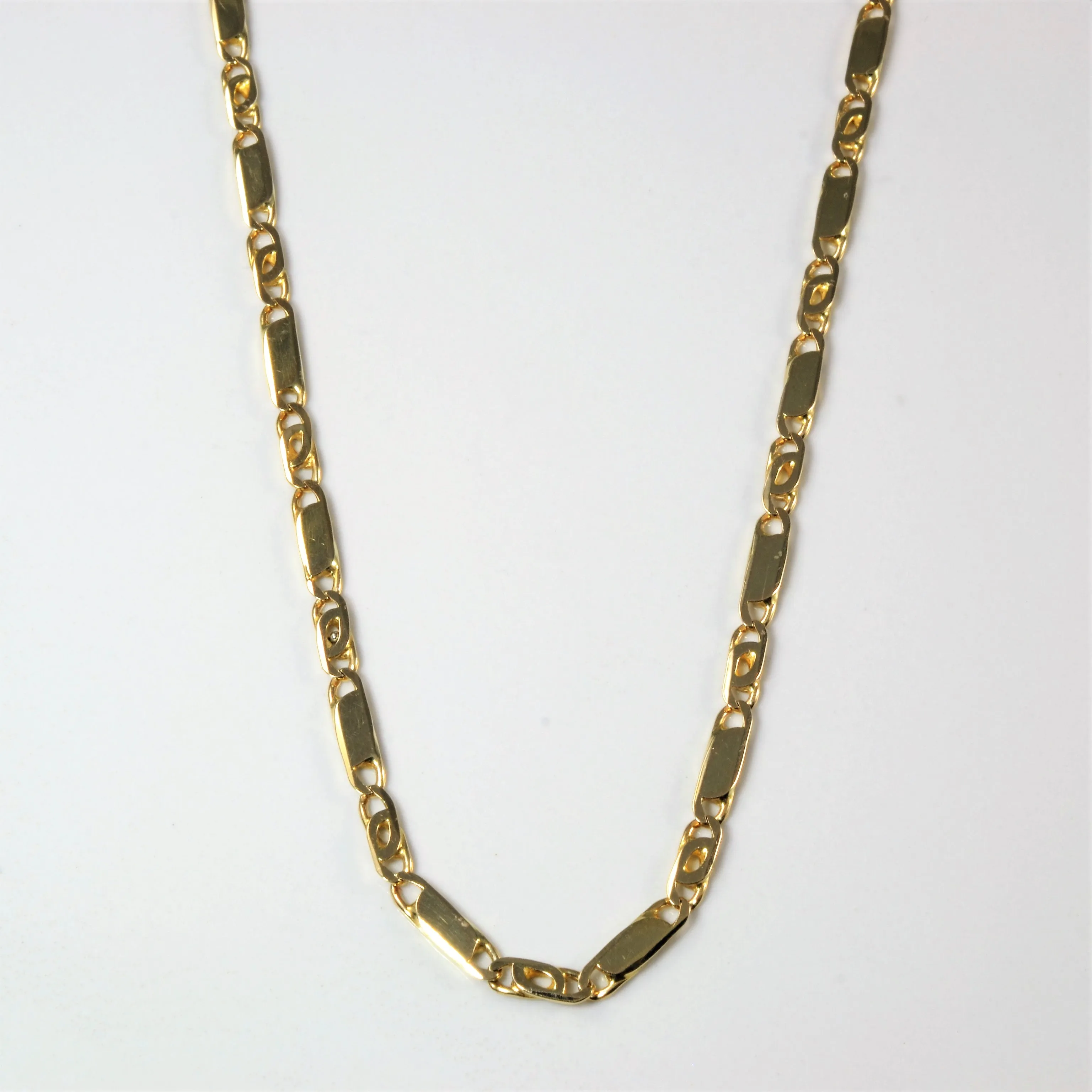14k Yellow Gold Figarucci Chain | 18" | Iconic design