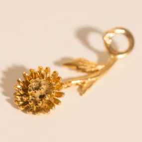 summer look Wonderful Item November Chrysanthemum Birth Flower Necklace Charm