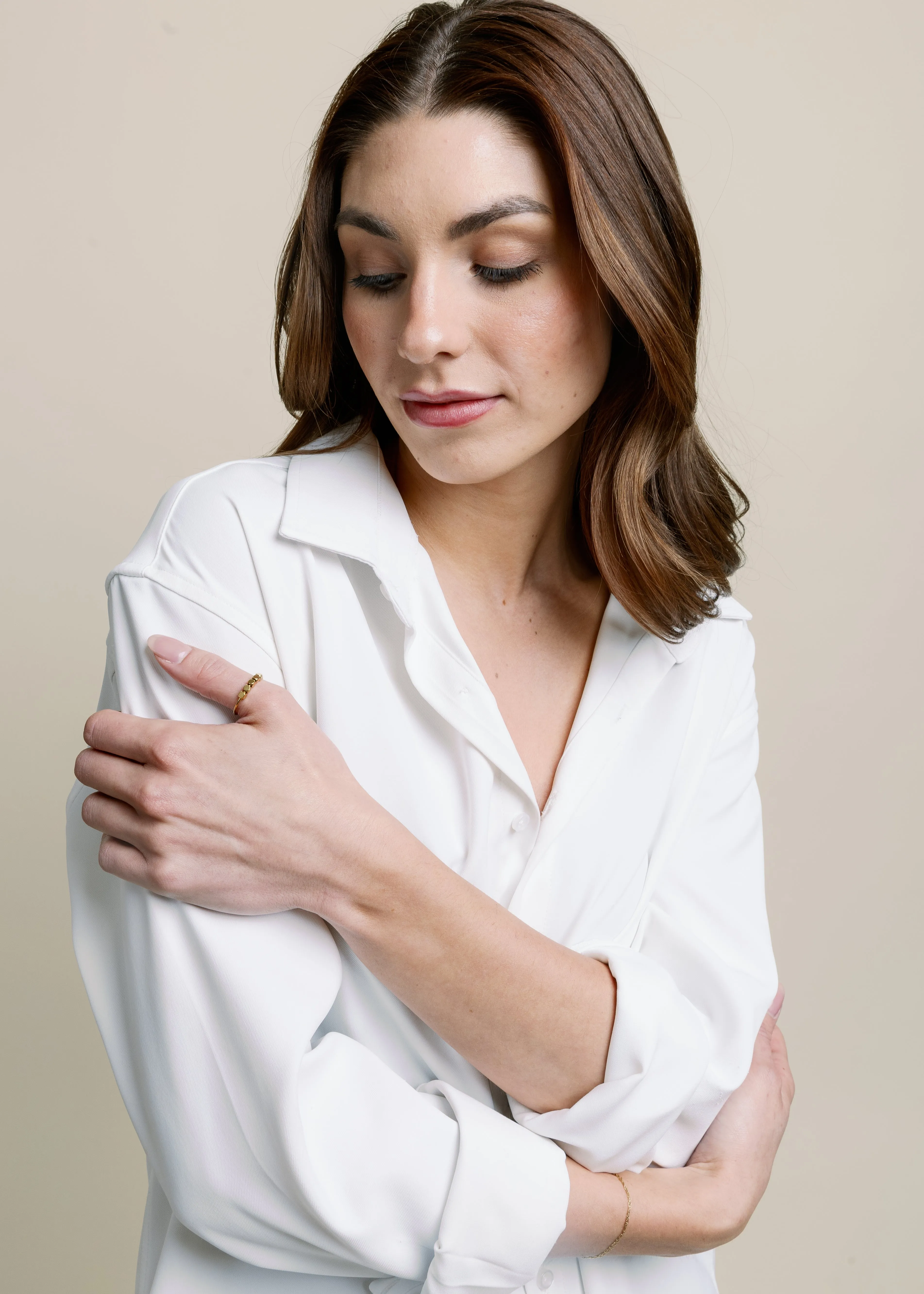 On The Move Ring - Gold Gift Accent