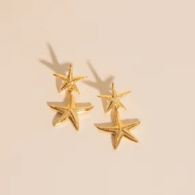 Starfish Dangle Stud Earrings Modern Item Comfortable Selection