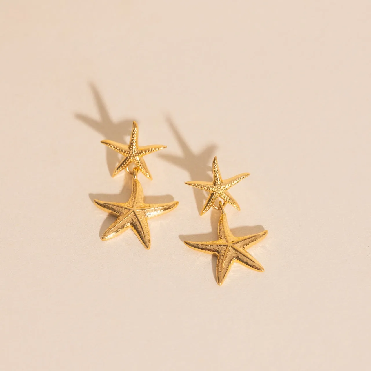 Starfish Dangle Stud Earrings Modern Item Comfortable Selection