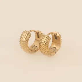 Radiant Essential Party Super Chunky Huggie Hoop Earrings