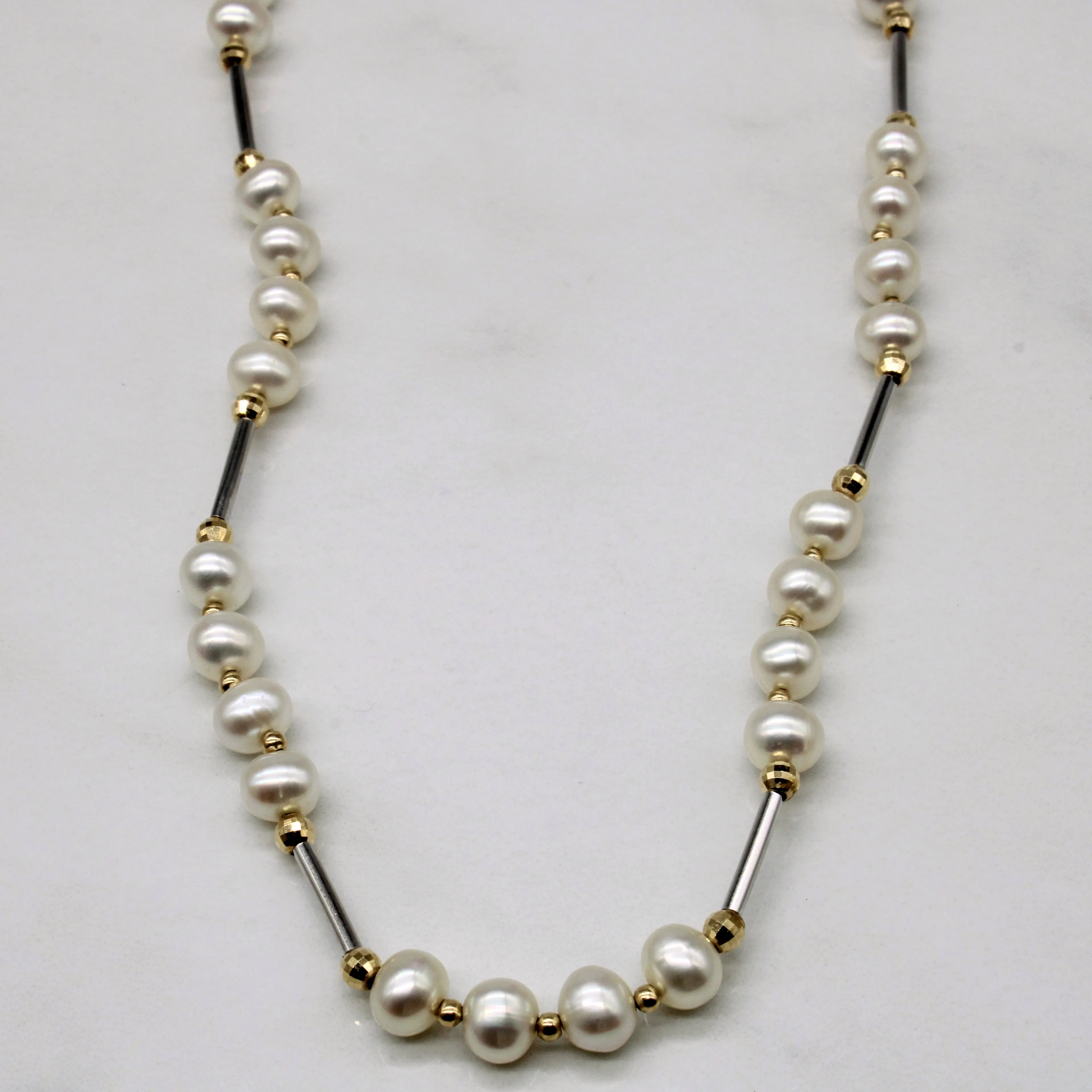 Pearl Necklace | 17" | Ocean Breeze All Day Style