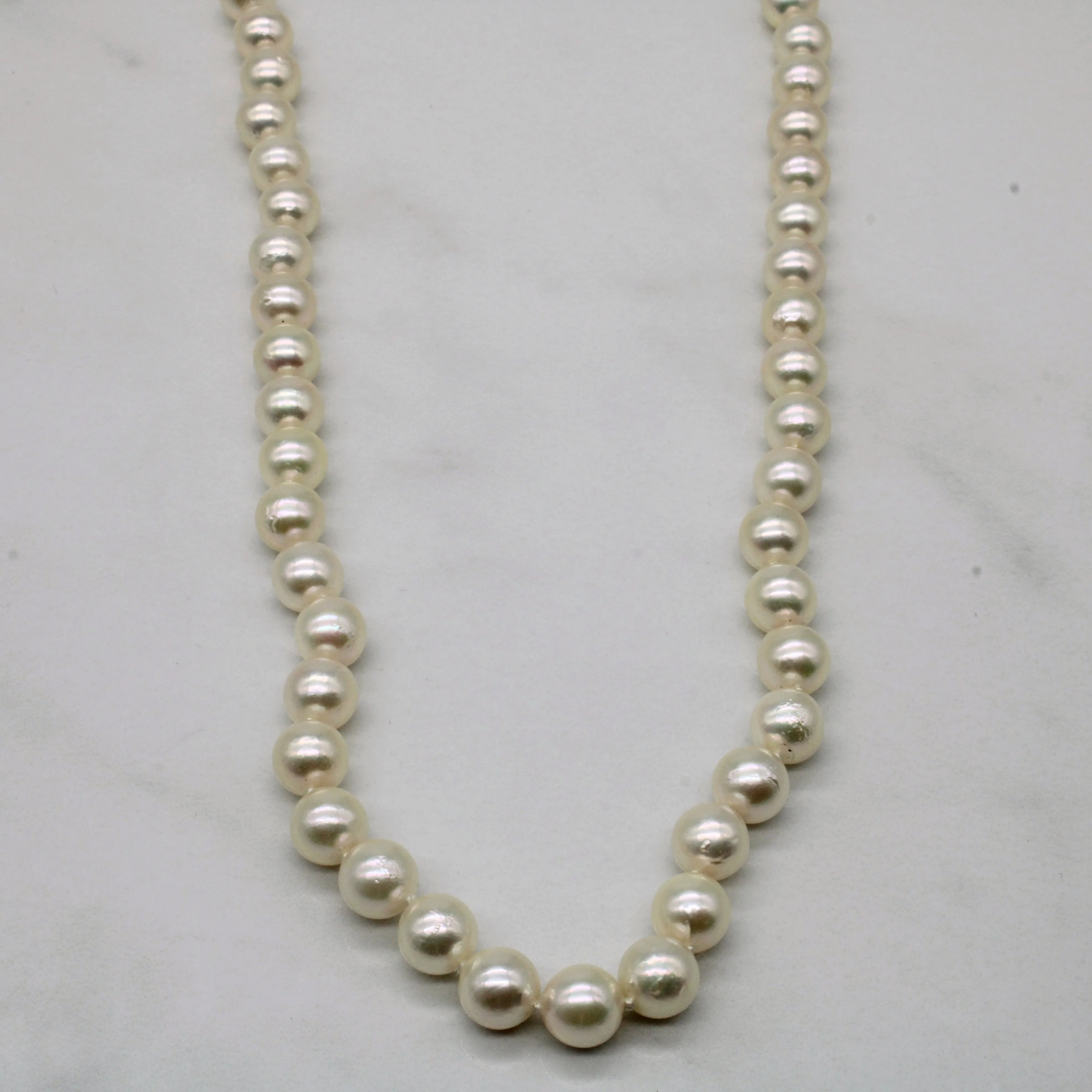 Timeless Gems Pearl Necklace | 18" |