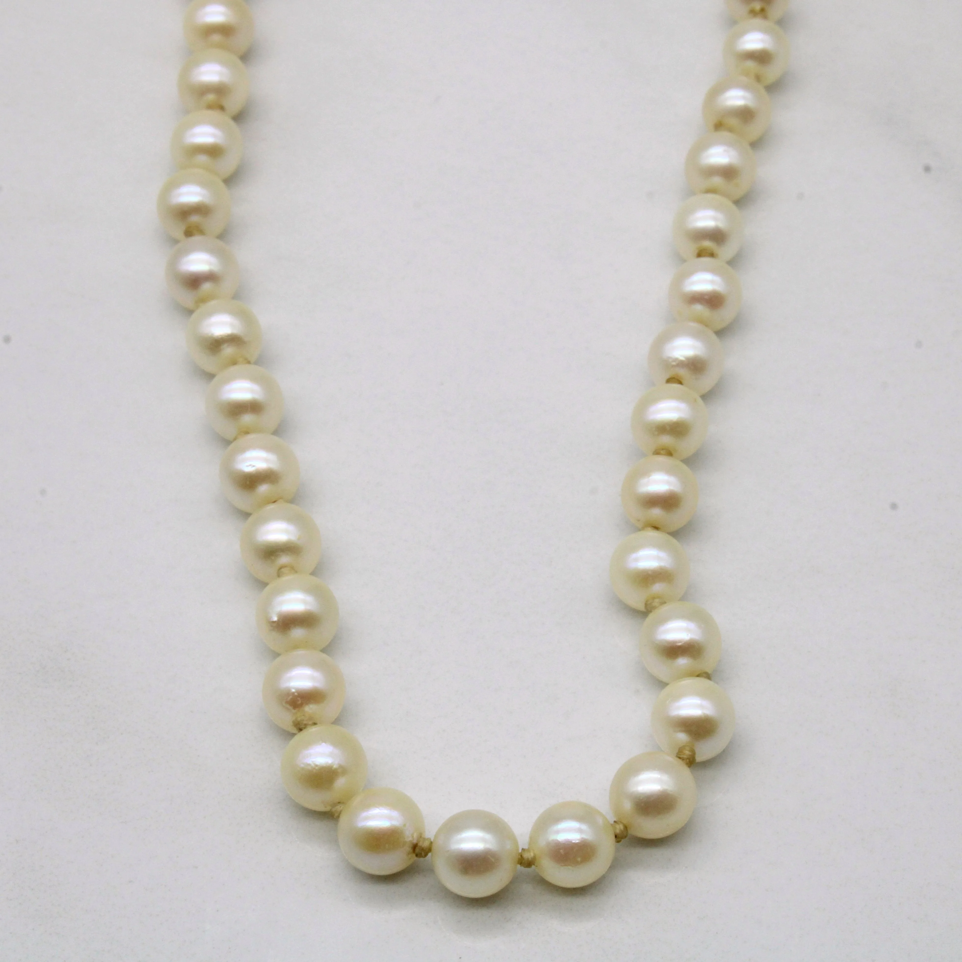 Pearl Necklace | 5.50mm | 17" | Distinctive Sparkle Dazzling Style