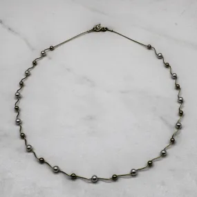 Pearl Twist Necklace | 16" | Timeless Grace