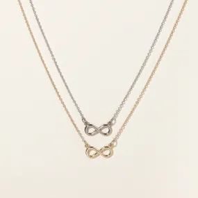 '100 Ways' Infinity Necklace | Options Available | Precious Stones