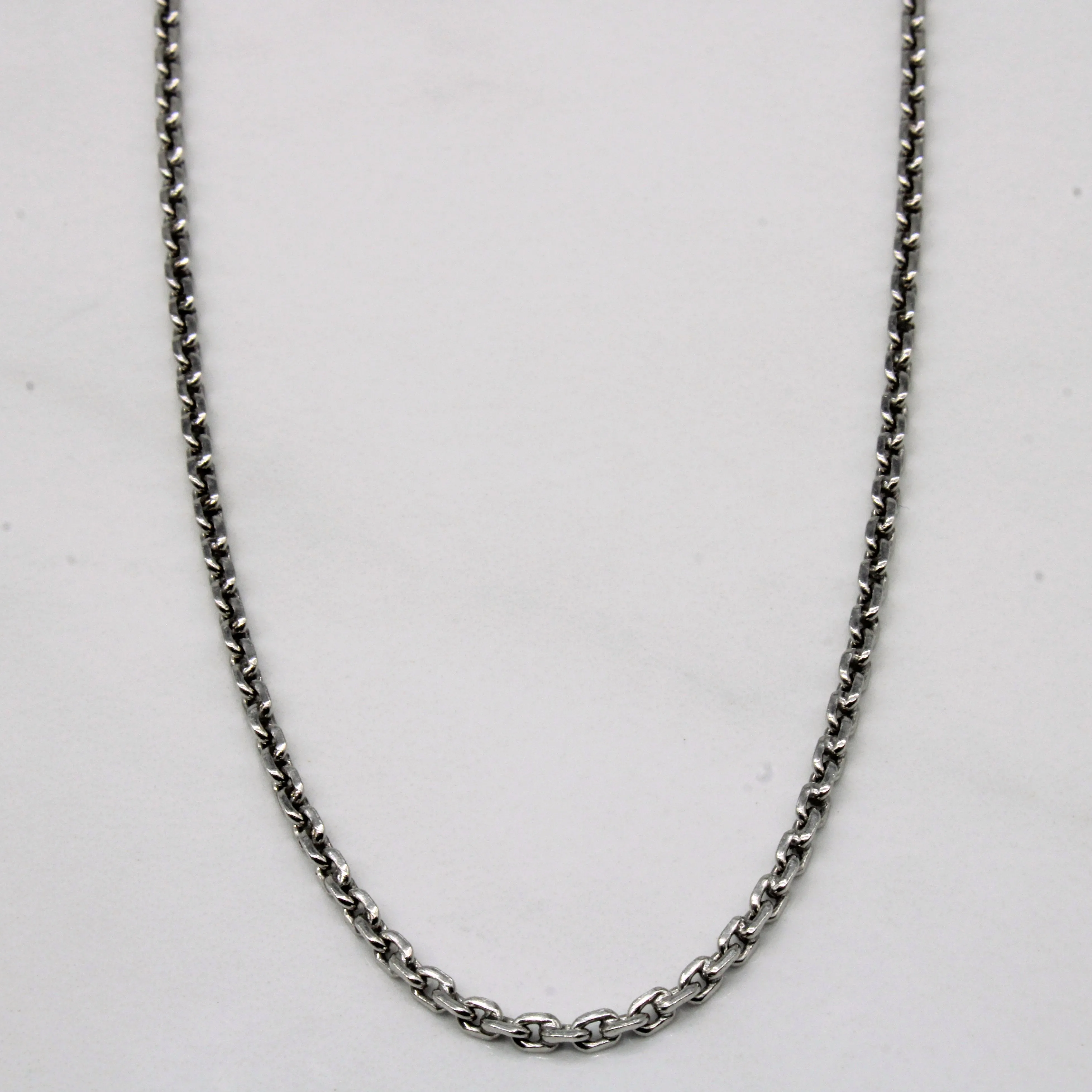 Exquisite Shine Platinum Cable Chain | 24" |