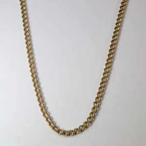 Trendy Feel 10k Yellow Gold Curb Chain | 23" |
