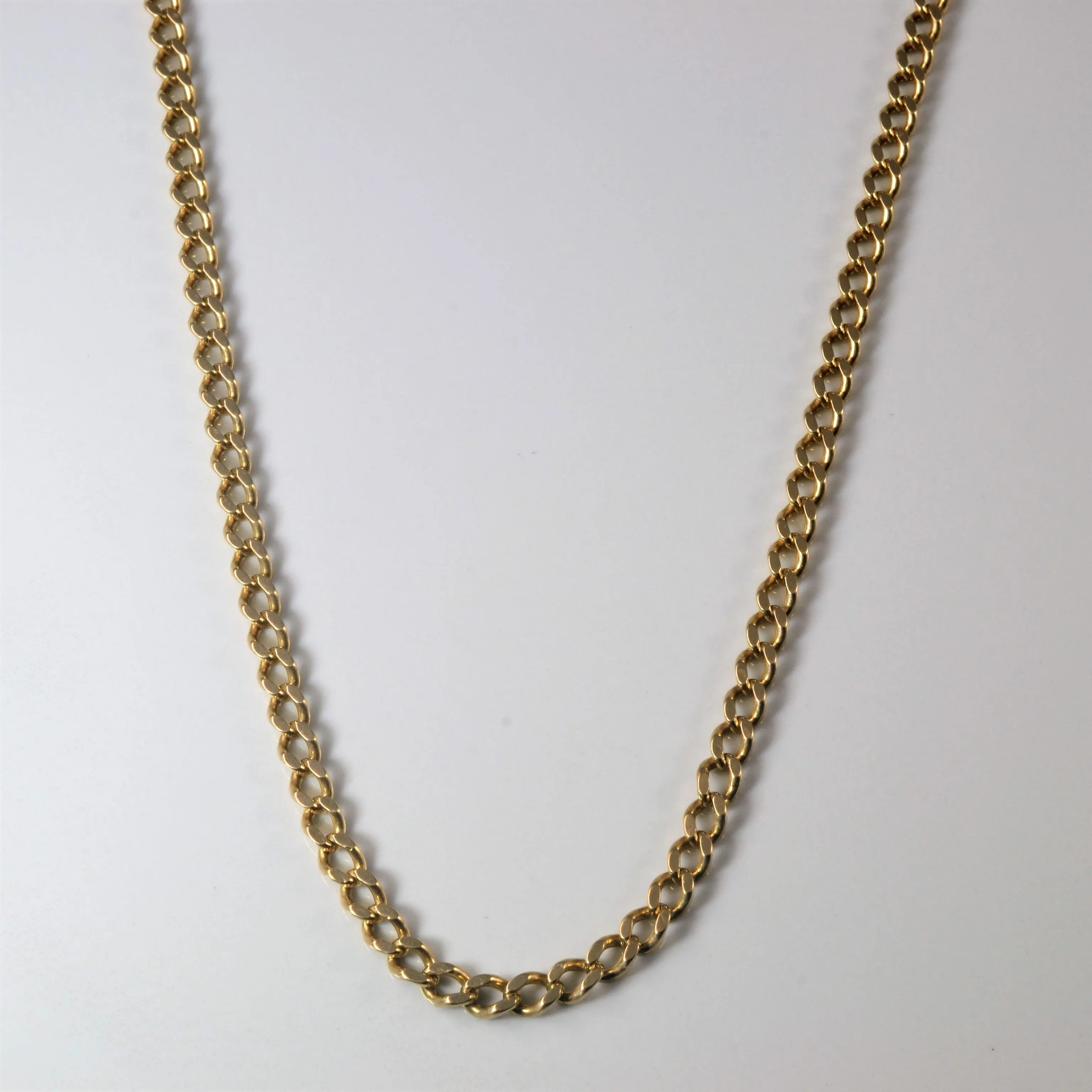 Trendy Feel 10k Yellow Gold Curb Chain | 23" |
