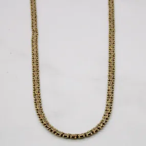14k Tri Tone Gold Chain | 16" | youth choice Evening Style