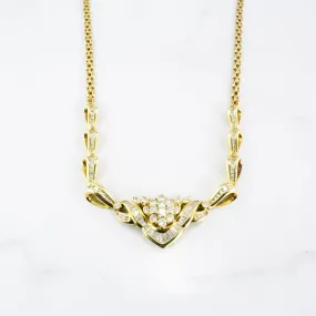 Diamond Collar Necklace | 2.90ctw | 18" | Cozy Mood Luxury Highlight