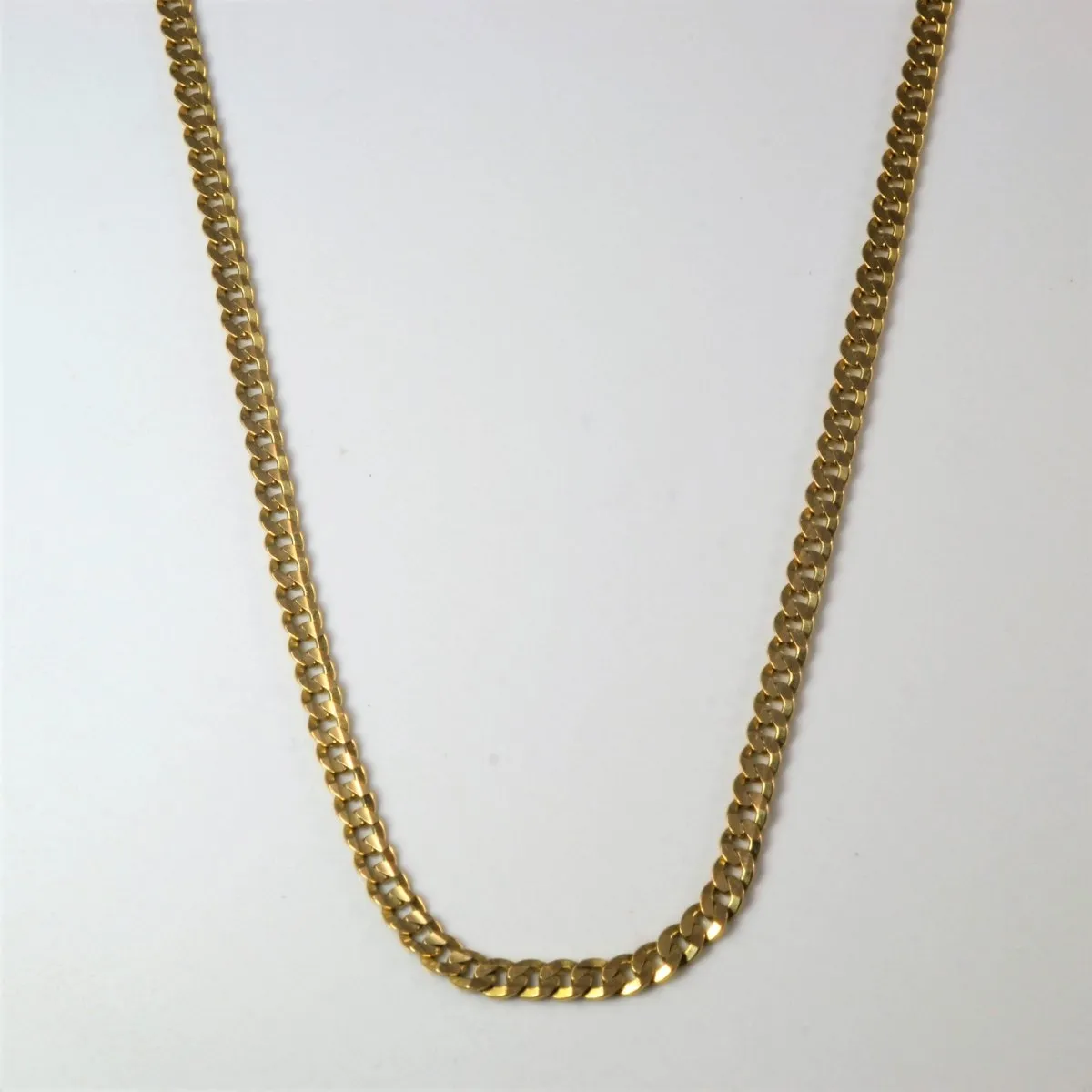 Timeless Shine Pieces 10k Yellow Gold Cable Link Chain | 18.5" |