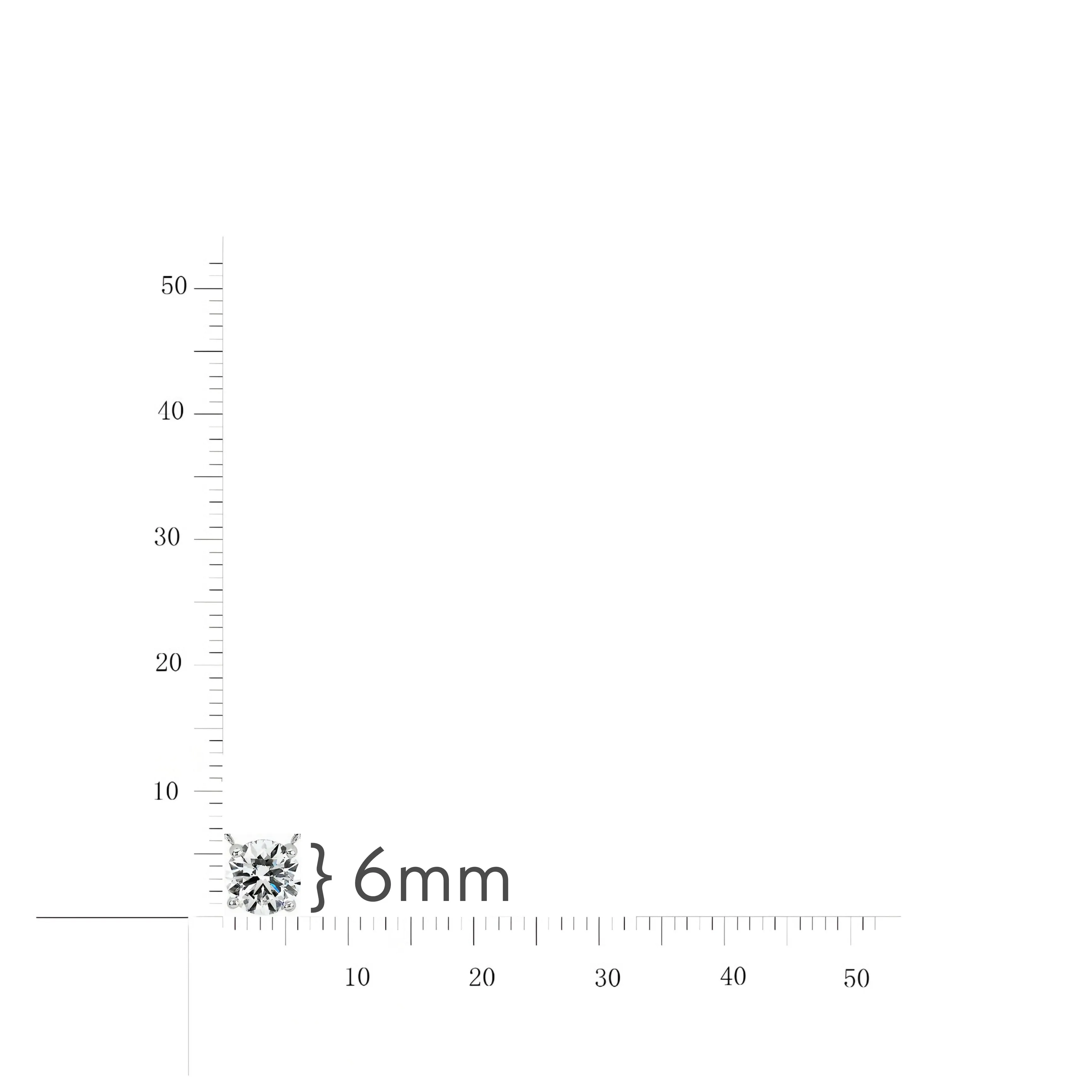 High-Quality Item Rhodium Plated Sterling Silver CZ Solitaire Necklace