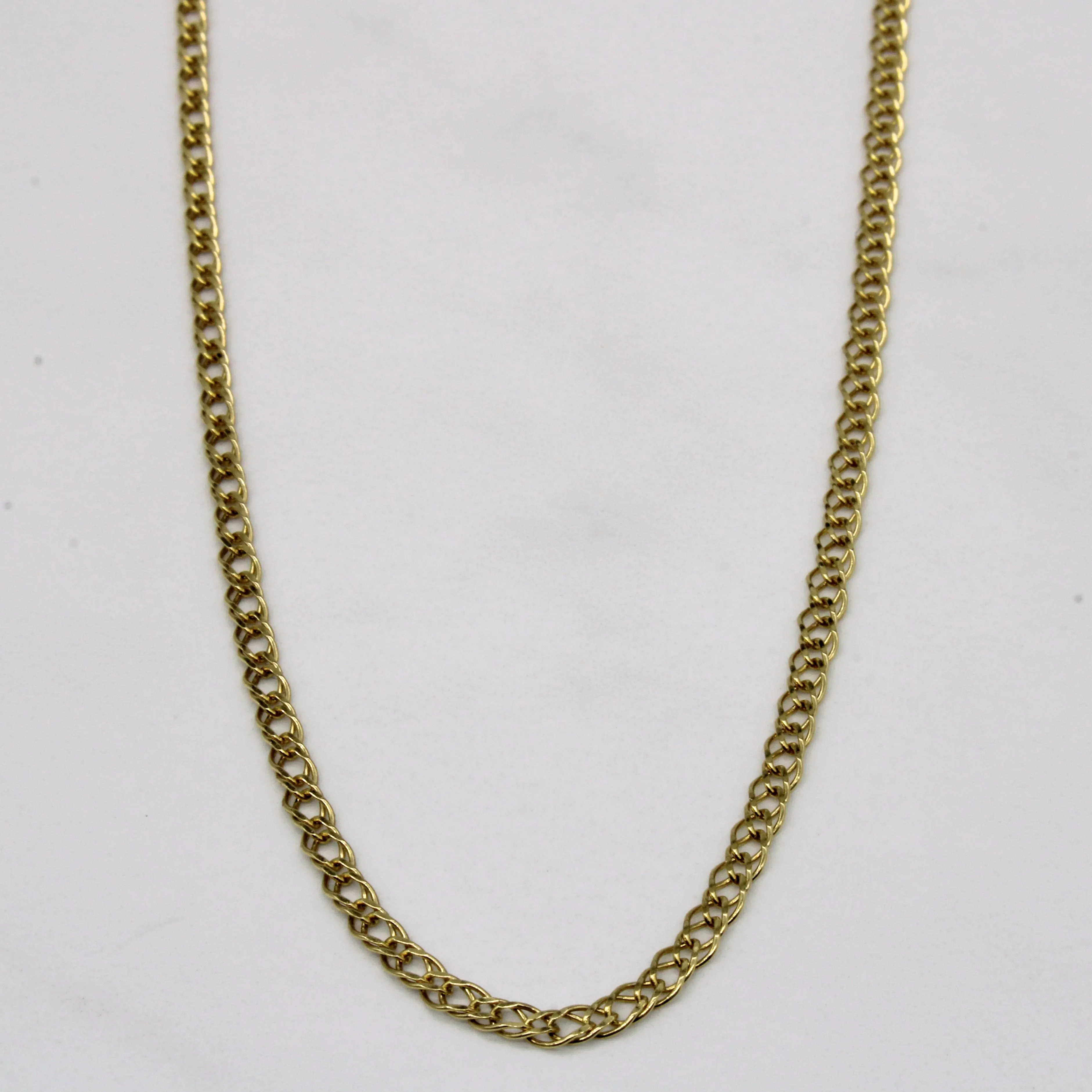 Valentine Gift Infinite Style 14k Yellow Gold Necklace | 18" |