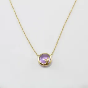 'Tiffany & Co.' Paloma Picasso Olive Leaf Amethyst Necklace | 3.00 ct | 18" | Premium Detail Chic Pop