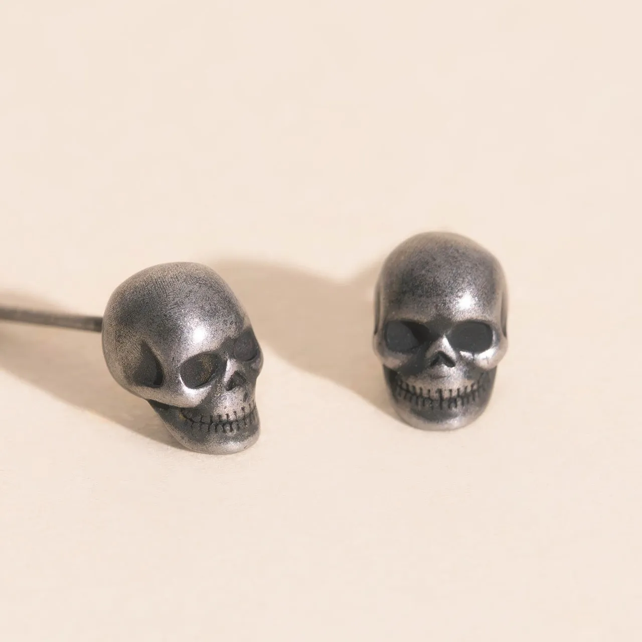 Skull Stud Earrings Lightweight accessory Modern Appearance