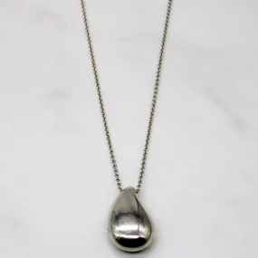 'Tiffany & Co' Elsa Peretti Bean Necklace | 18" | Glam Night Curved Contour