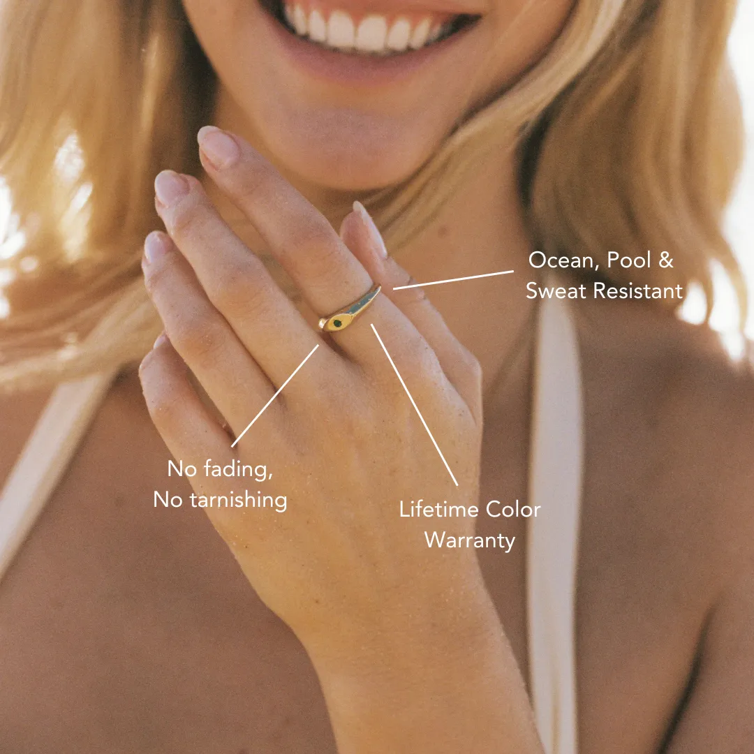 Classic Design Sea Eye Ring