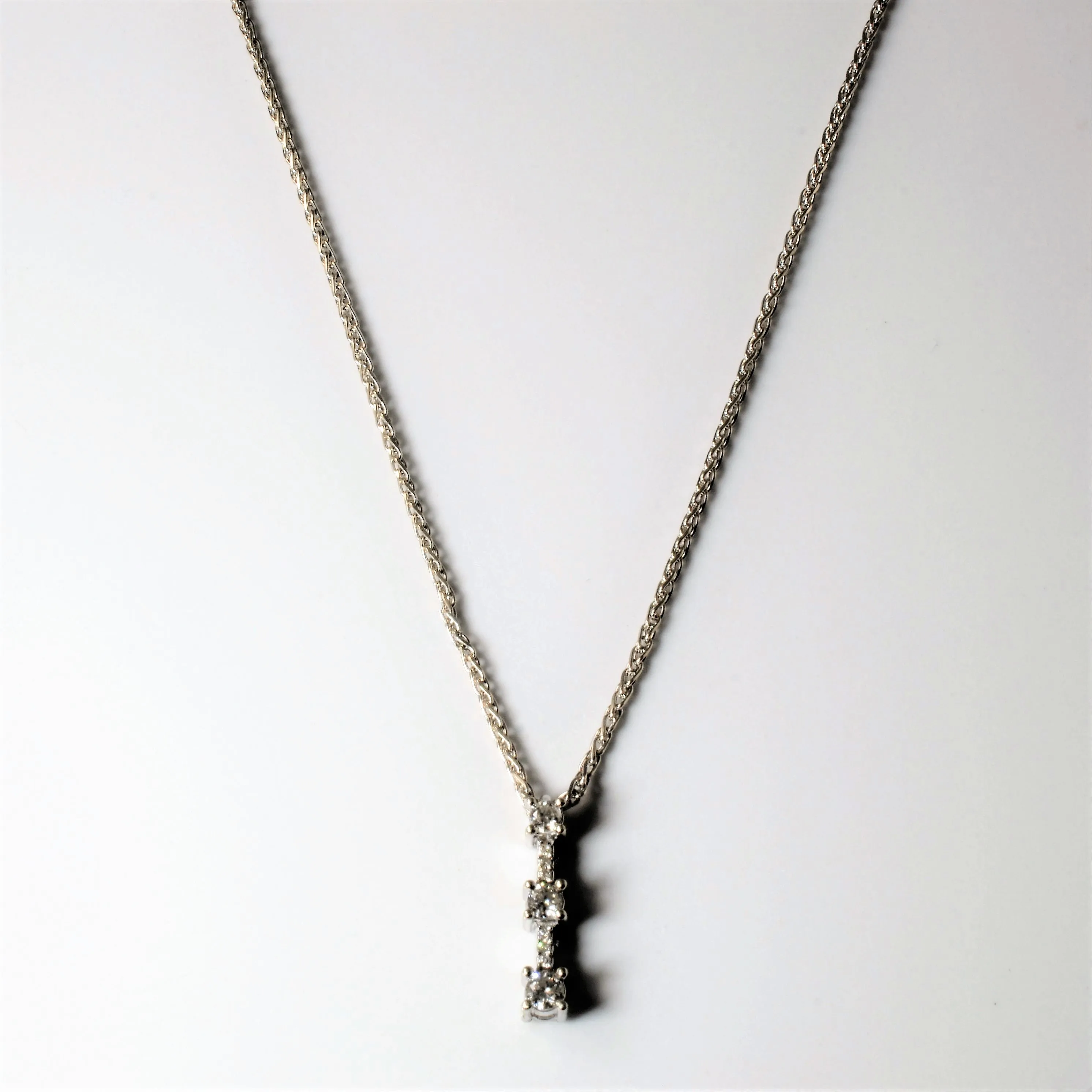 Diamond Journey Pendant | 0.32ctw | 16" | Contemporary Feel