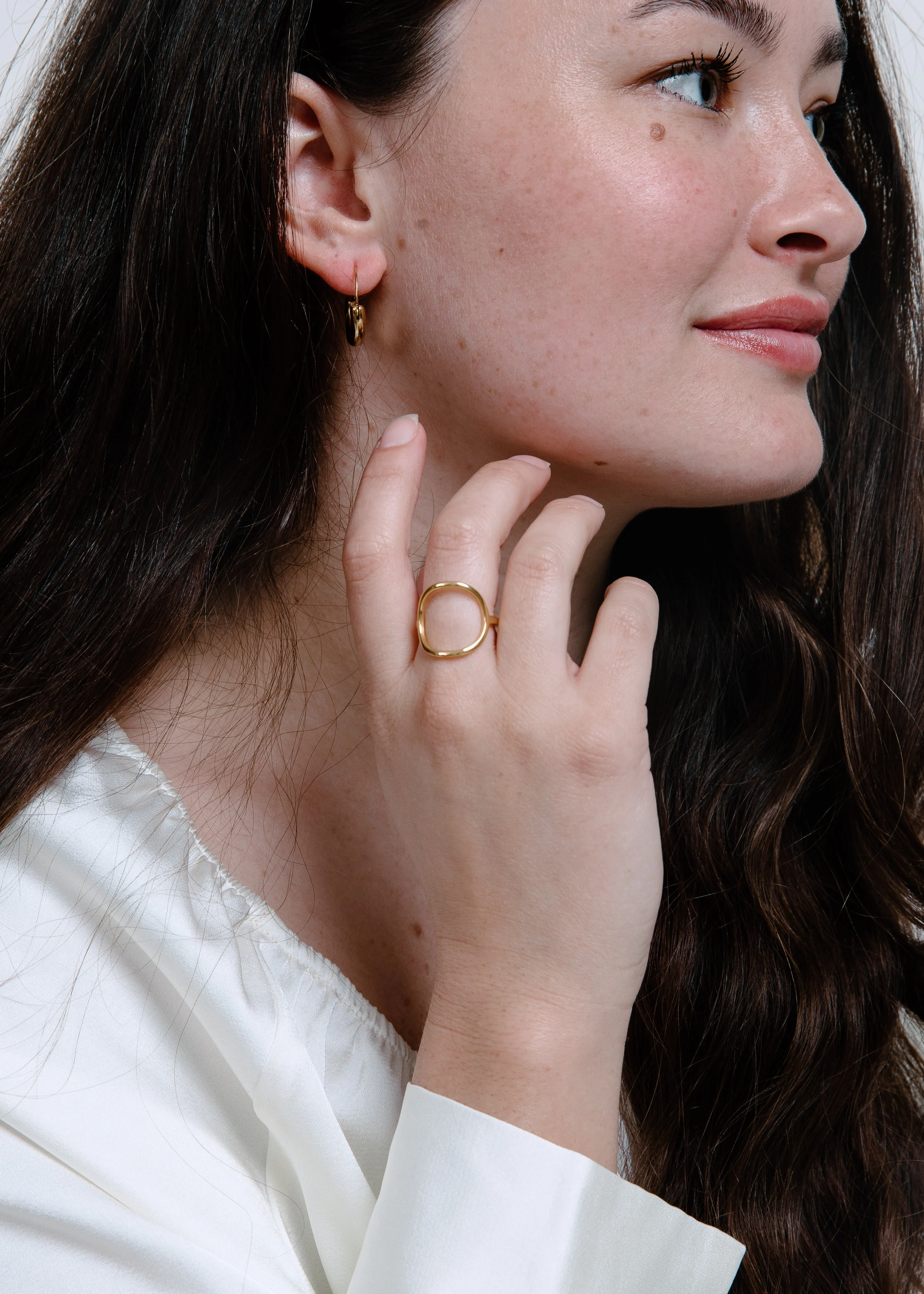 Olive Ring Sparkling Design