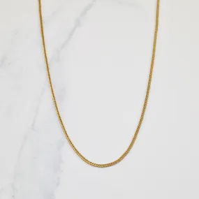 Exclusive Glam 10k Yellow Gold Wheat Chain | 16" |