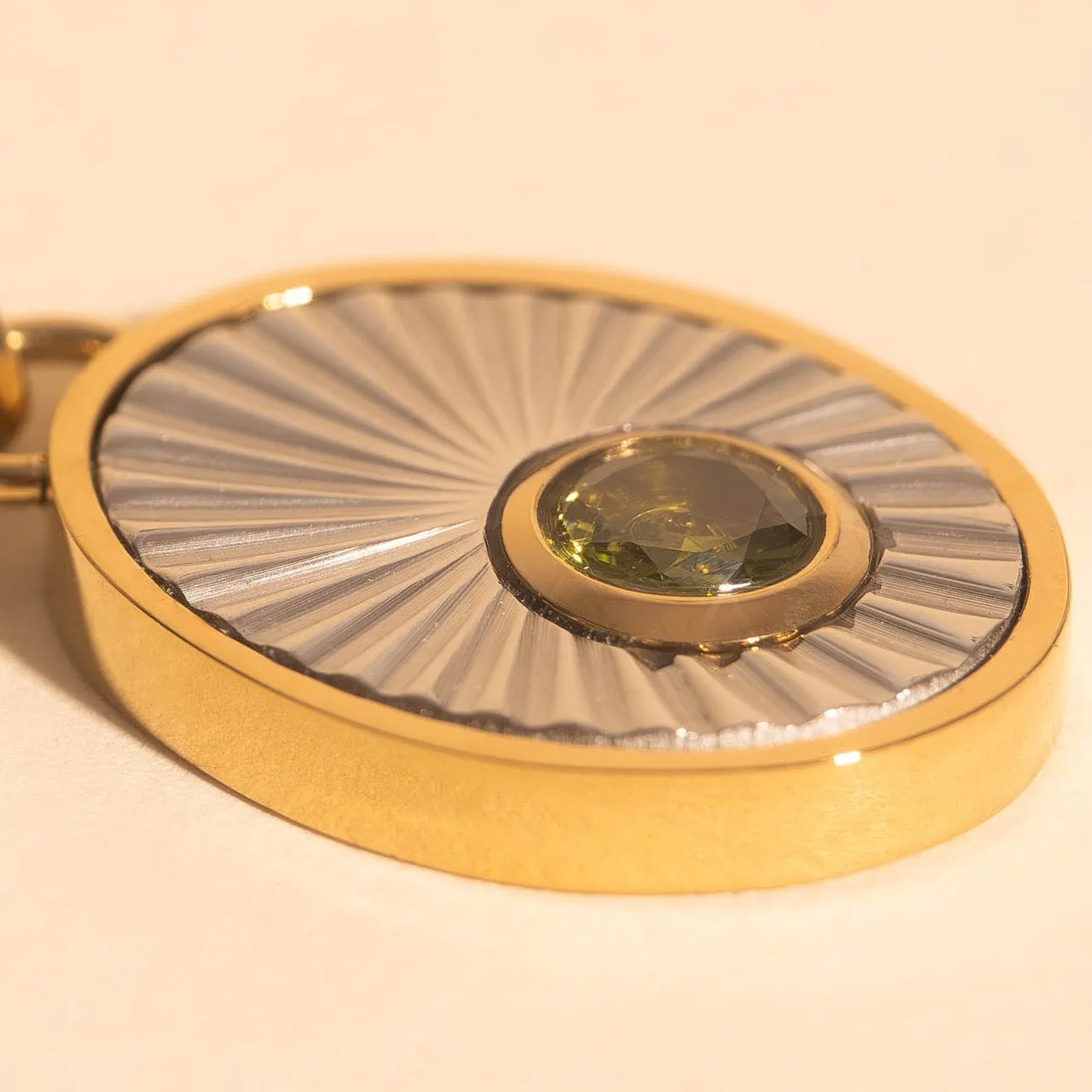 Student Gift Work Outfit August Birthstone Necklace Charm