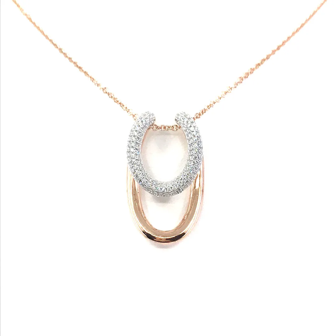 Anniversary Joy Sterling Silver Pendant Necklace