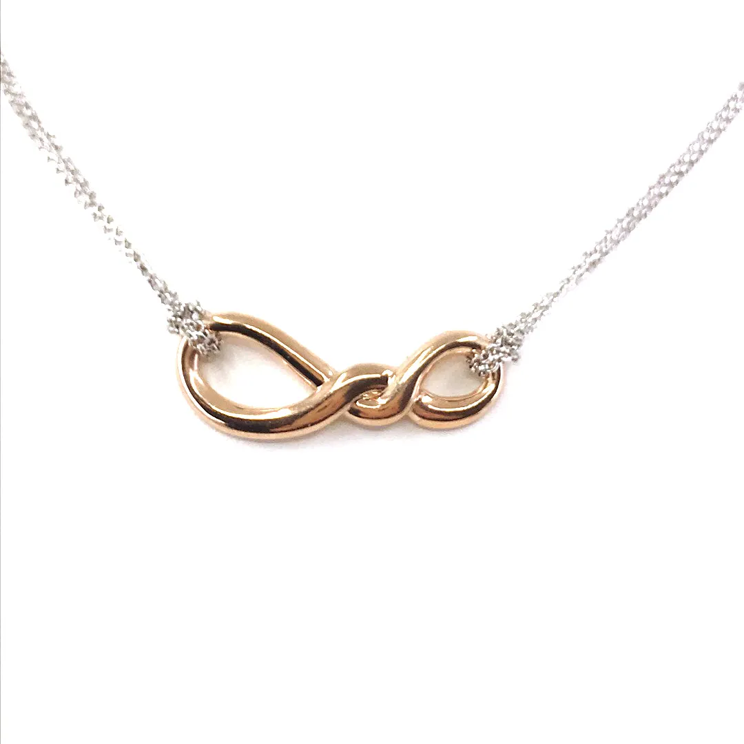 Sterling Silver Twist Necklace Classic Present
