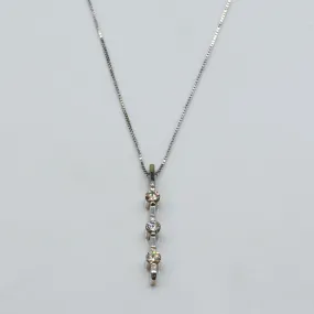 Diamond Bar Necklace | 0.25ctw | 16" | Artistic Flair