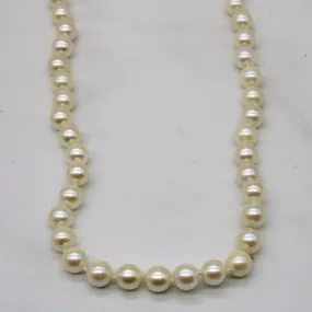 Pearl Necklace | 6.00mm | 34" | Camera Glow