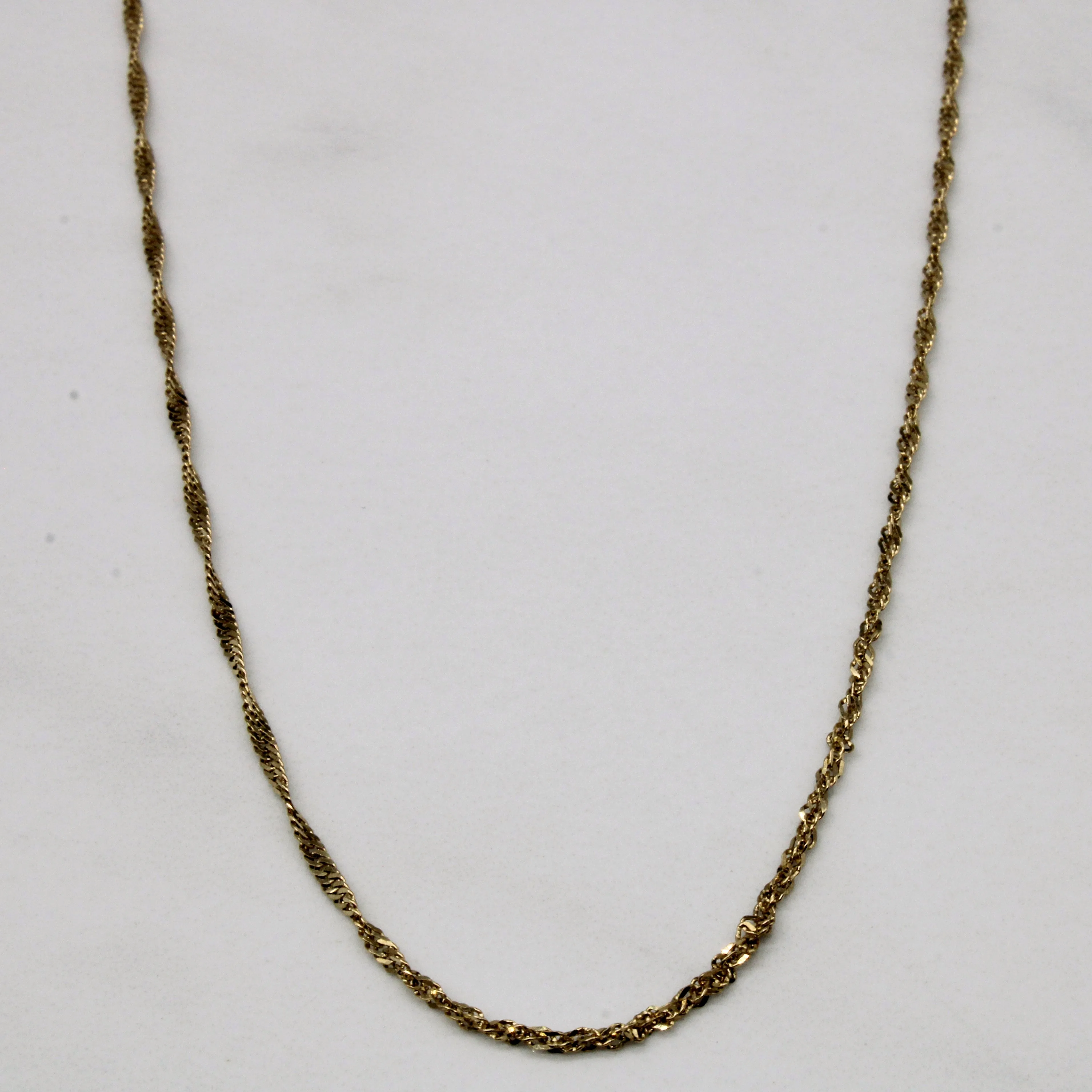 10k Yellow Gold Rope Chain | 30" | Distinct Look
