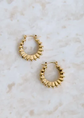 Sunshine Earrings Geometric Piece