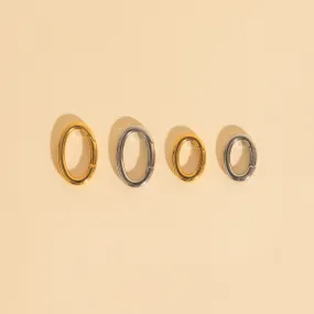 Oval Necklace Clasp 4-pack Corporate Adornment