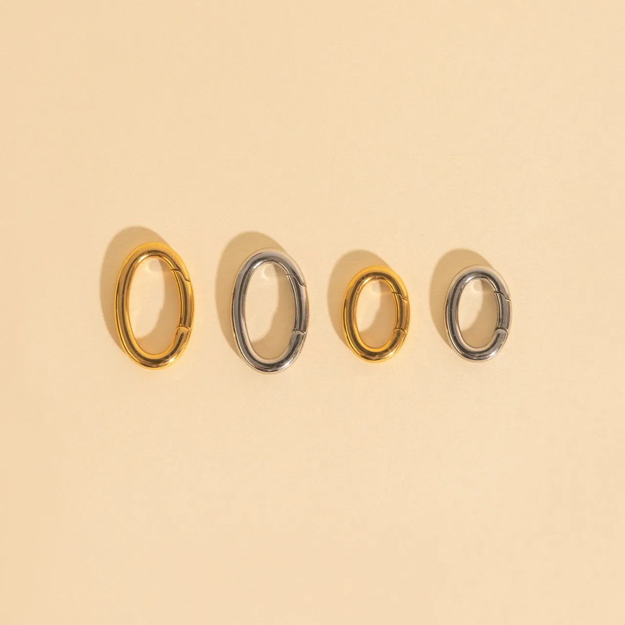 Oval Necklace Clasp 4-pack Corporate Adornment