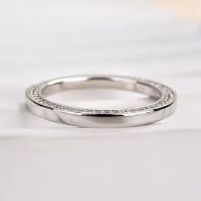 Shiny Jewelry Louily Unique Wedding Band For Women
