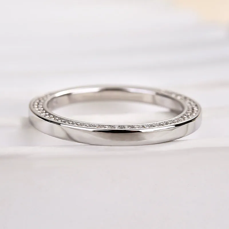 Shiny Jewelry Louily Unique Wedding Band For Women