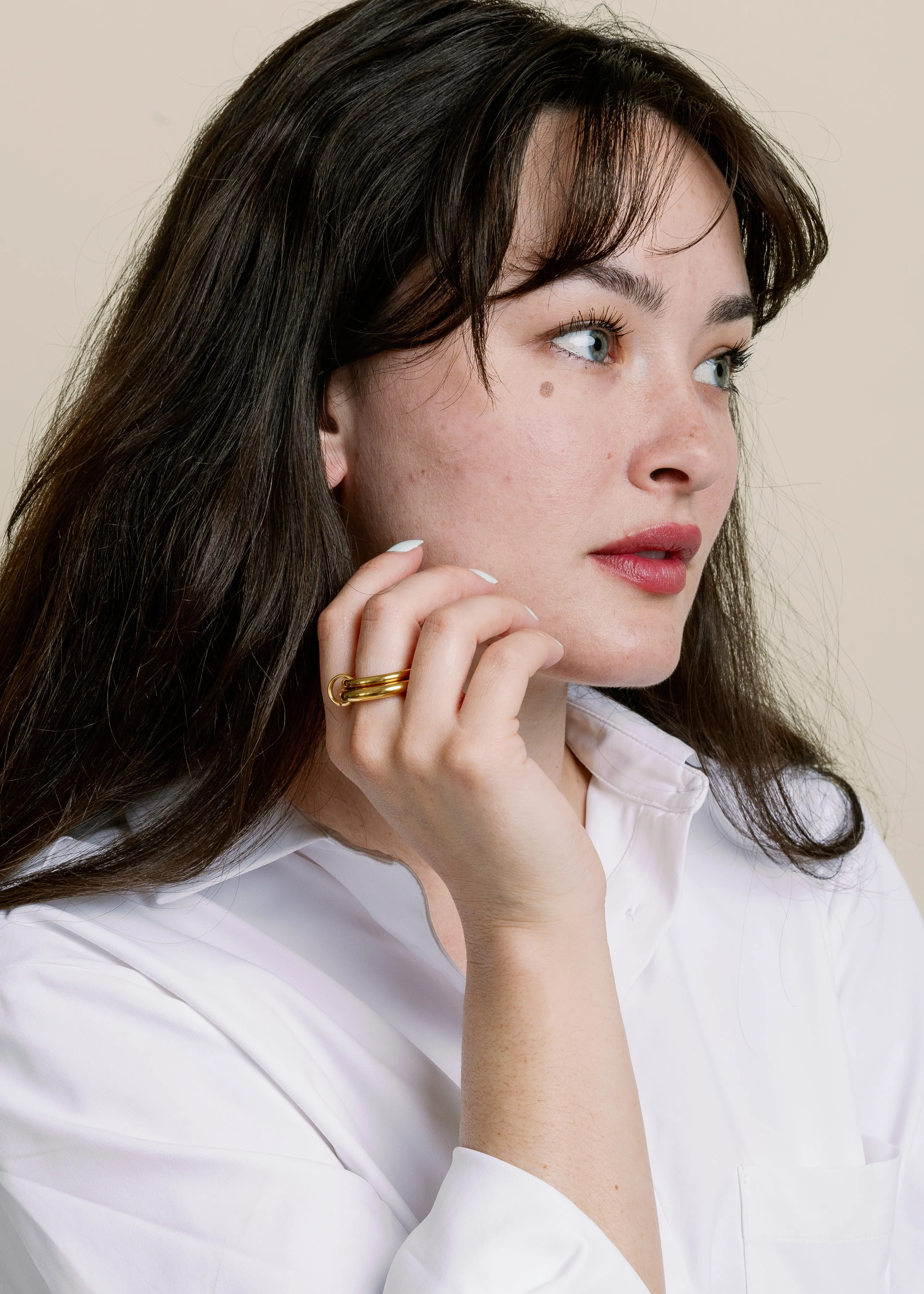 Artistic Style Secure Gift Serena Ring