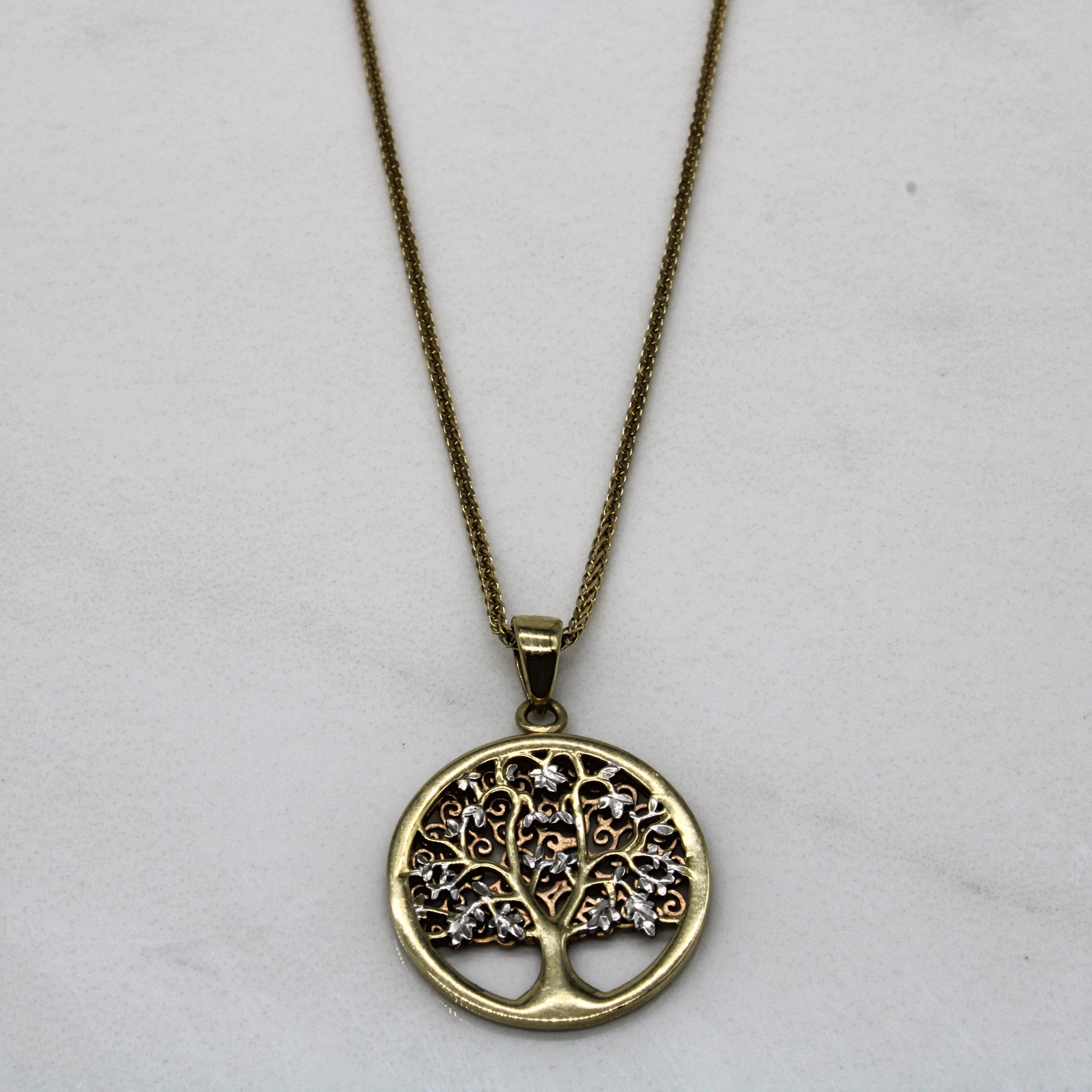 Tree of Life Necklace | 18" | Chic Accessory Brilliant Shine