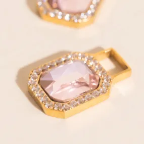 Pearlescent Ornament Petite Piece Pretty Princess Chunky Huggie Hoop Charms