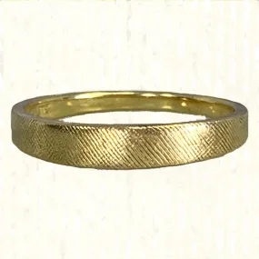 Vintage Gold Wedding Band. 14K Yellow Gold. Stacking Ring. Estate Fine Jewelry. Size 5. Practical Appearance Global Sizing
